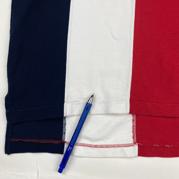 Vintage Y2K Thunderbirds Polo Shirt Men's Large Cotton Planes fighter Jets - Picture 5 of 11